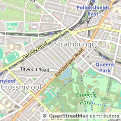 Map of Glasgow