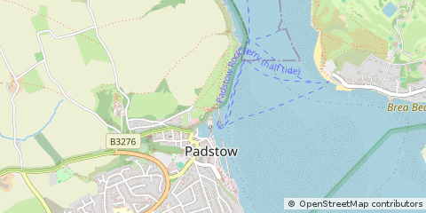 Map of Cornwall
