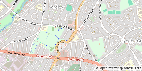Map of Birmingham