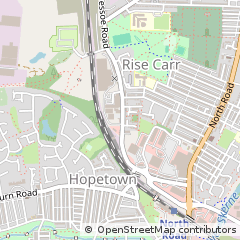 Map of Darlington, Durham