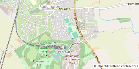 Map of Nottingham