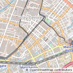 Map of Manchester