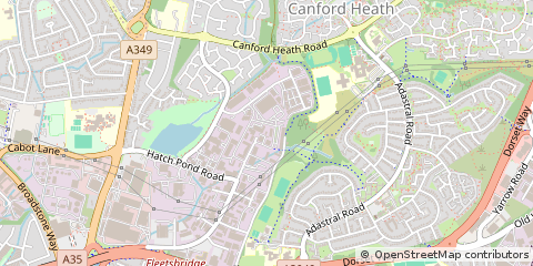 Map of Poole