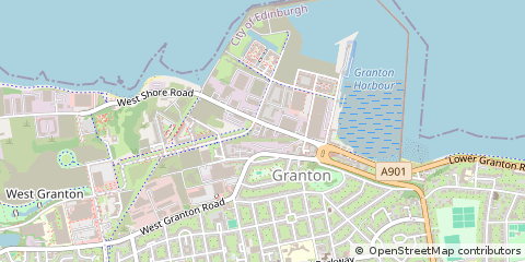 Map of Edinburgh