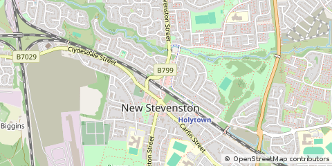 Map of Motherwell