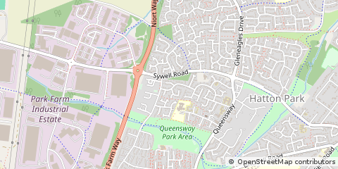 Map of Wellingborough