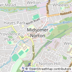 Map of Bath, Avon