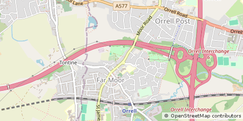 Map of Wigan