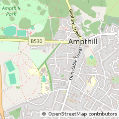 Map of Ampthill, Beds