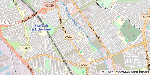 Map of Liverpool
