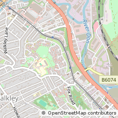 Map of Sheffield