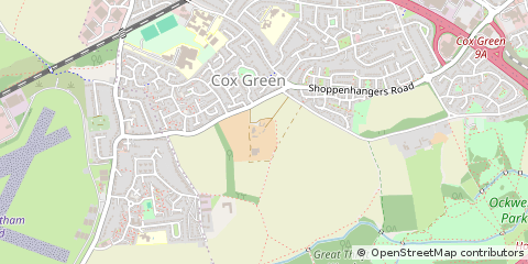 Map of Maidenhead, Berkshire