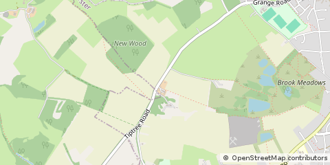Map of Tiptree, Essex
