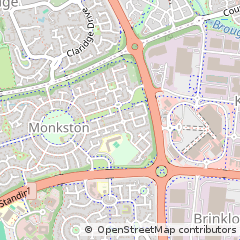 Map of Milton Keynes