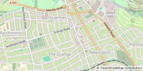 Map of Edinburgh
