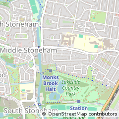 Map of Southampton, Hampshire