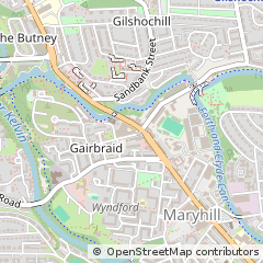 Map of Glasgow