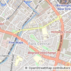Map of Birmingham