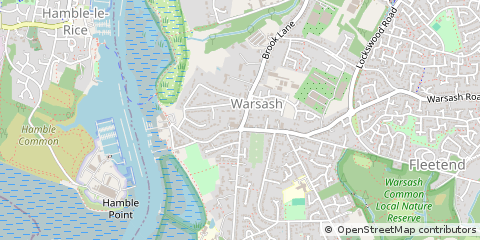 Map of Southampton