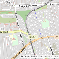 Map of Hull, East Yorkshire