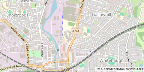 Map of Paisley
