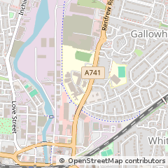 Map of Paisley