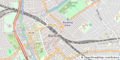 Map of Barking