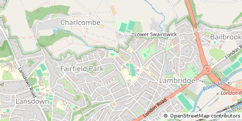 Map of Bath
