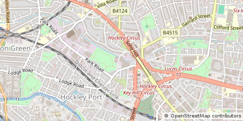 Map of Birmingham