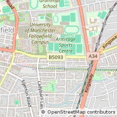 Map of Manchester, Greater Manchester