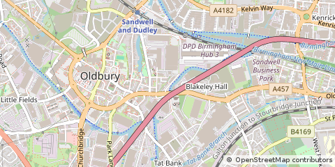 Map of Oldbury