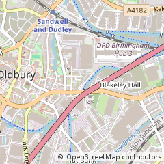 Map of Oldbury
