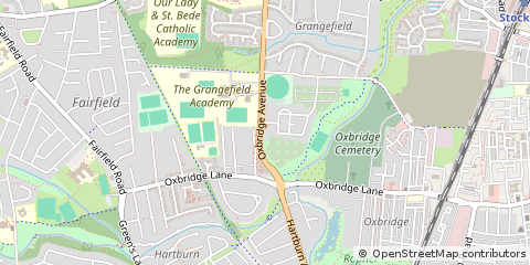 Map of Stockton-on-Tees