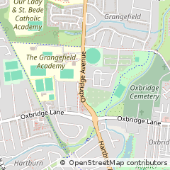 Map of Stockton-on-Tees