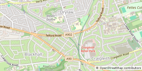 Map of Edinburgh