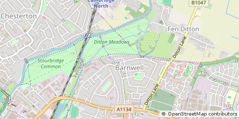 Map of Cambridge