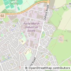 Map of Calne, Wiltshire