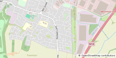 Map of Doncaster