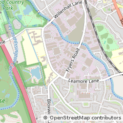 Map of Bloxwich Walsall, West Midlands