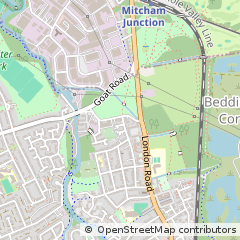 Map of Mitcham