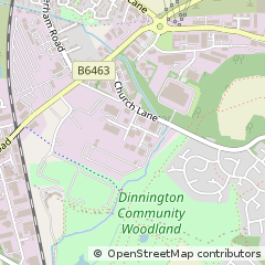 Map of Sheffield