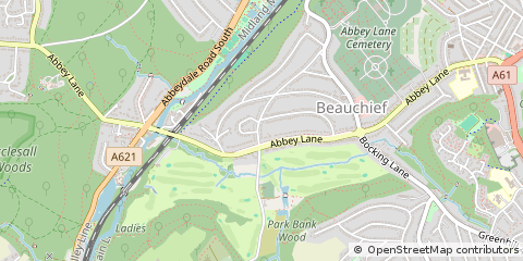 Map of Dronfield