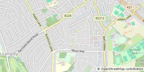 Map of Bromley