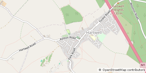 Map of Northampton