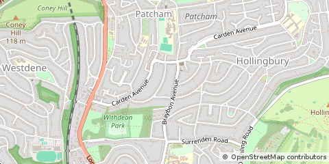 Map of Brighton
