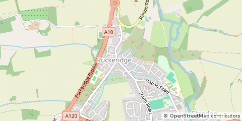 Map of Herts, Hertfordshire