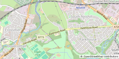 Map of Glasgow