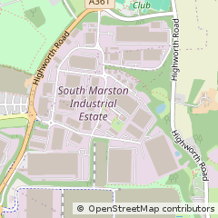 Map of Swindon, Wiltshire