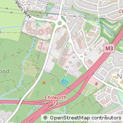 Map of Eastleigh, Hampshire