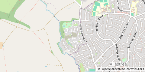 Map of Derby, Derbyshire